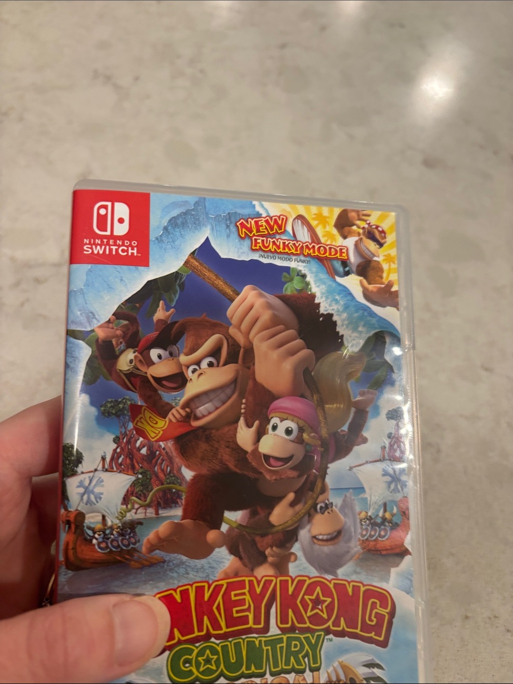 Nintendo Donkey Kong Country: Tropical Freeze - Blue & Red Cover - Picture 2 of 3